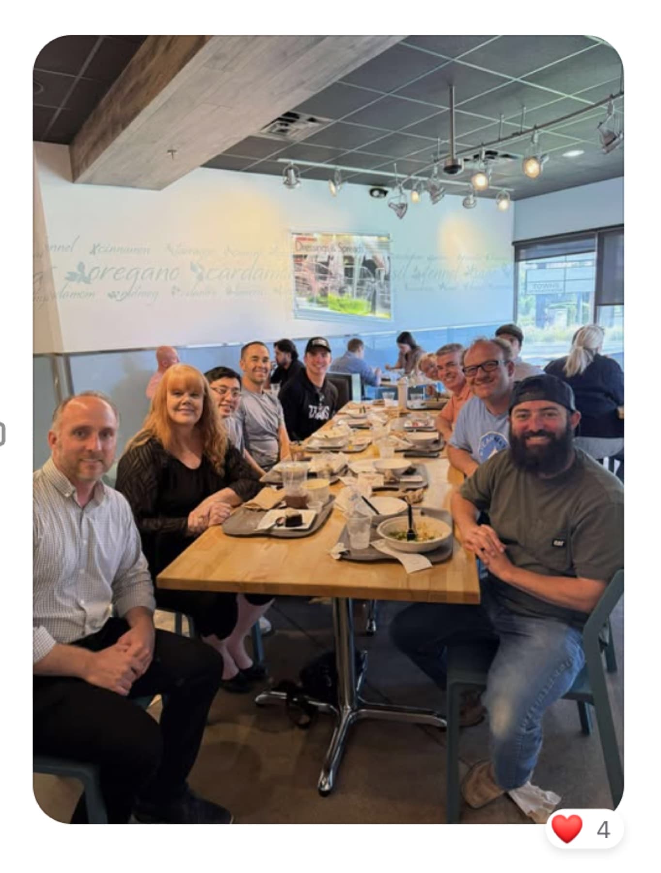 Utah Marketers lunch group photo